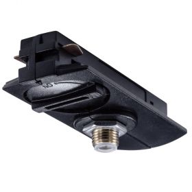 Адаптер для установки светильника на однофазный шинопровод Arte Lamp Track Accessories A230006, черный