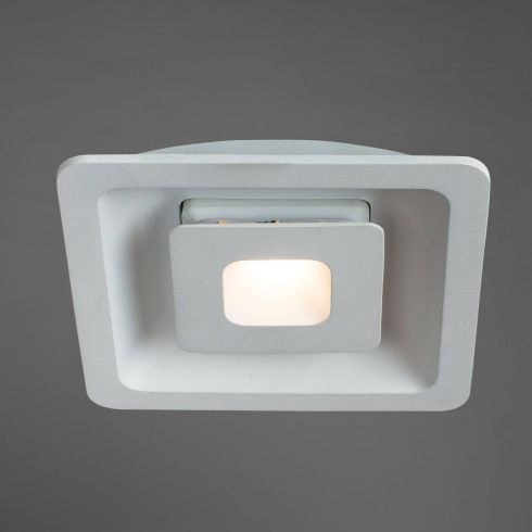 Светильник встраиваемый светодиодный Arte Lamp Canopo A7245PL-2WH фото