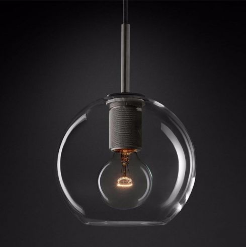 Подвесной светильник ImperiumLoft Rh Utilitaire Globe Black фото