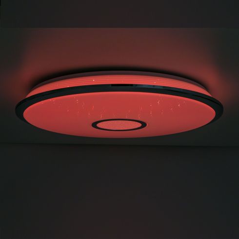 Потолочный светодиодный светильник Citilux Старлайт Смарт CL703A80G хром фото
