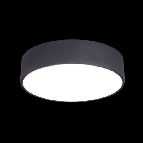 Светильник настенно-потолочный светодиодный Citilux Тао CL712R182 черный фото