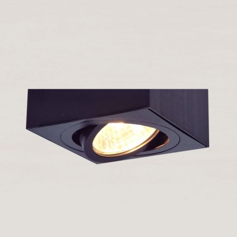 Светильник потолочный накладной Citilux Дюрен CL538212 черный фото