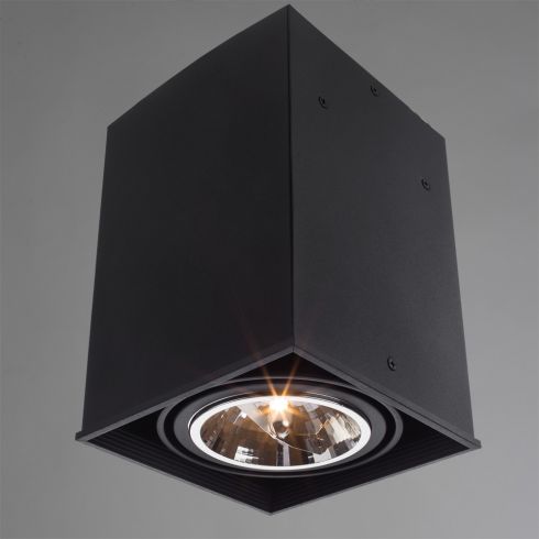 Встраиваемый светильник Arte Lamp Cardani A5936PL-1BK фото