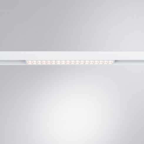 Трековый светодиодный светильник для магнитного шинопровода Arte Lamp Linea A4645PL-1WH фото