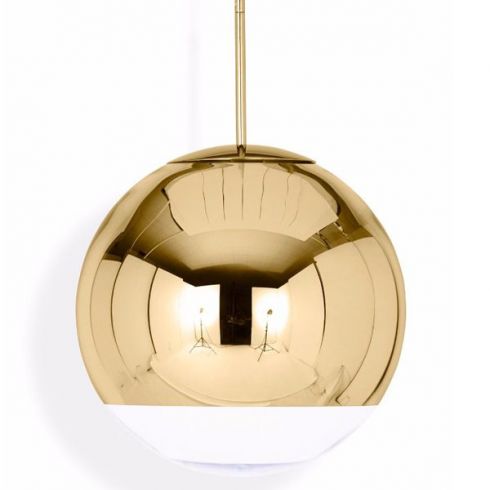 Подвесной светильник ImperiumLoft Mirror Ball Gold D40 фото