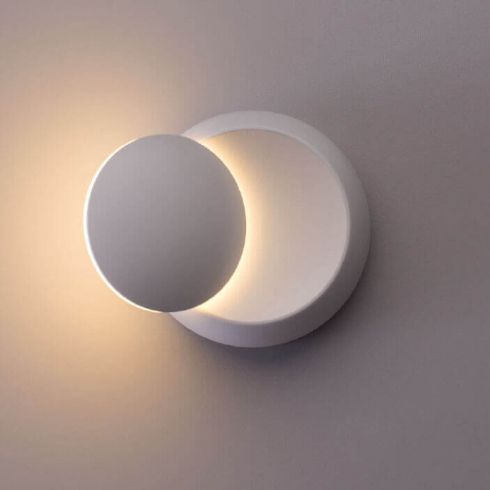 Настенный светодиодный светильник Arte Lamp Eclipse A1421AP-1WH фото