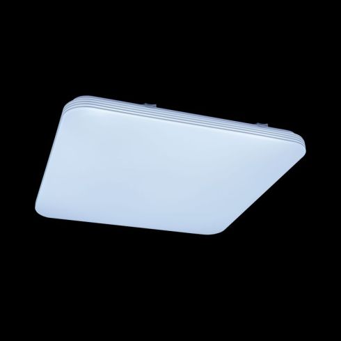 Потолочный светодиодный светильник Citilux Симпла CL714K48N белый + хром фото