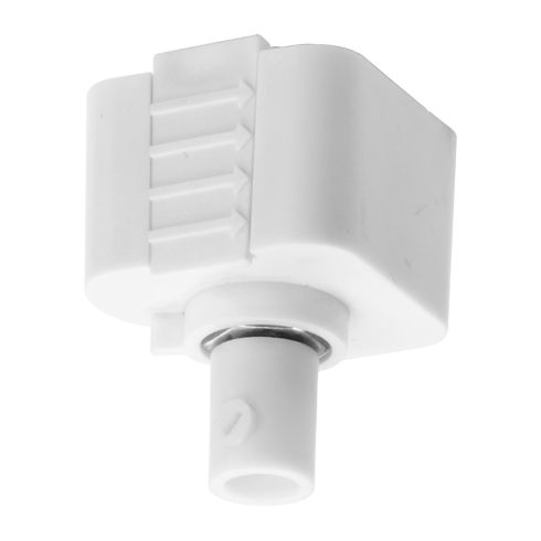 Адаптер для установки светильника на однофазный шинопровод (трек) Arte Lamp Track Accessories A240033, белый фото