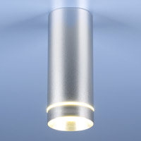 Накладной точечный светодиодный светильник Elektrostandard DLR022 12W 4200K хром матовый