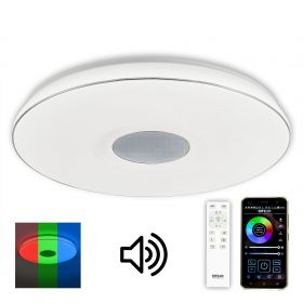 Потолочный светильник с Bluetooth колонкой и пультом Citilux Light & Music CL703M101