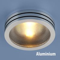 Точечный светильник из алюминия Elektrostandard 5153 MR16 CH/BK хром/черный