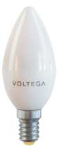 Лампа светодиодная Voltega E14 5W 4000K 8340