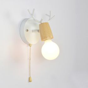 Бра ImperiumLoft Deer A Switch White/Light Wood