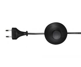 Шнур для торшера 3 метра черный 230V (max 2A) A1100,19