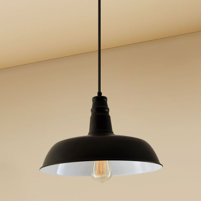 Подвесной светильник Citilux Эдисон CL450205 черный + белый