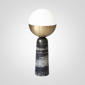 Настольная лампа ImperiumLoft Marble Globe Black 168473-22