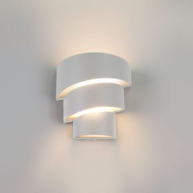 Уличный настенный светодиодный светильник Elektrostandard Helix 1535 TECHNO LED белый