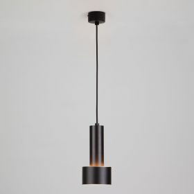 Подвесной светодиодный светильник Eurosvet Charlie 50134/1 LED черный/золото