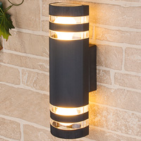 Настенный уличный светильник Elektrostandard Techno 1443 черный