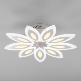 Потолочная светодиодная люстра Eurosvet Kabuki 90158/9 белый