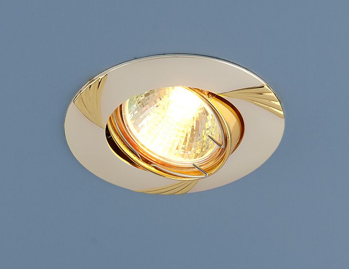 Точечный светильник Elektrostandard 8004 MR16 PS/GD перл.серебро/золото