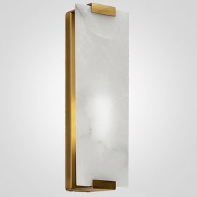 Бра ImperiumLoft Marble Rectangle Brass