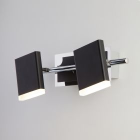 Настенный светодиодный светильник Eurosvet Collin 20000/2 черный