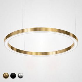 Подвесной светильник D120 ImperiumLoft Light Ring Horizontal золото