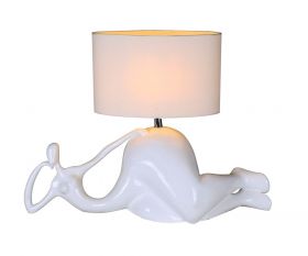 Настольная лампа Kink Light Мадам 7043,01 белый