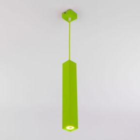 Светильник подвесной Eurosvet Cant 50154/1 LED зеленый