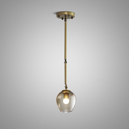 Подвесной светильник ImperiumLoft Adel-One L1 Cognac Gold фото