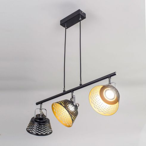 Подвесной светильник Citilux Орегон CL508132 черный + золото фото