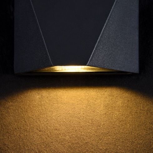 Уличный настенный светодиодный светильник Maytoni Beekman O577WL-L5B фото