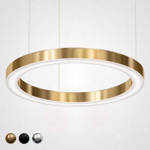 Подвесной светильник D80 ImperiumLoft Light Ring Horizontal золото фото