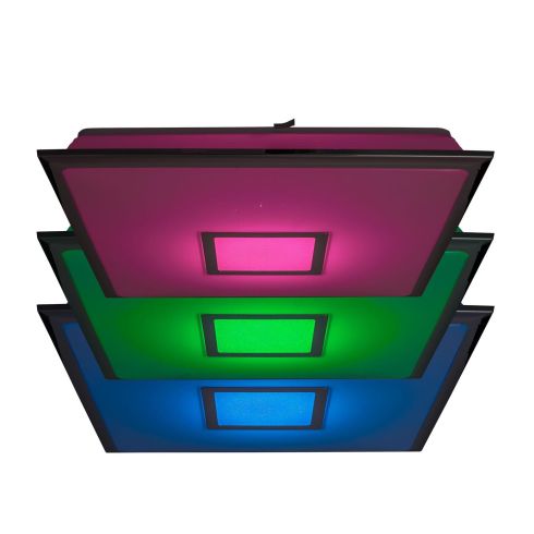 Потолочный светодиодный светильник с пультом управления Citilux Старлайт CL703K53RGB фото