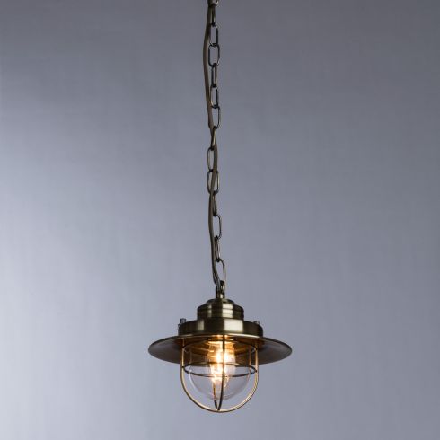 Подвесной светильник Arte Lamp Lanterna A4579SP-1AB фото