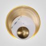 Бра ImperiumLoft Ginger and Jagger Pearl Round Gold фото