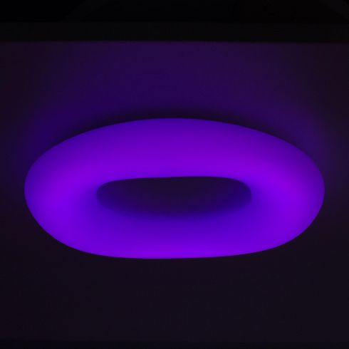 Потолочный светодиодный светильник с пультом управления Citilux Стратус CL732660RGB фото