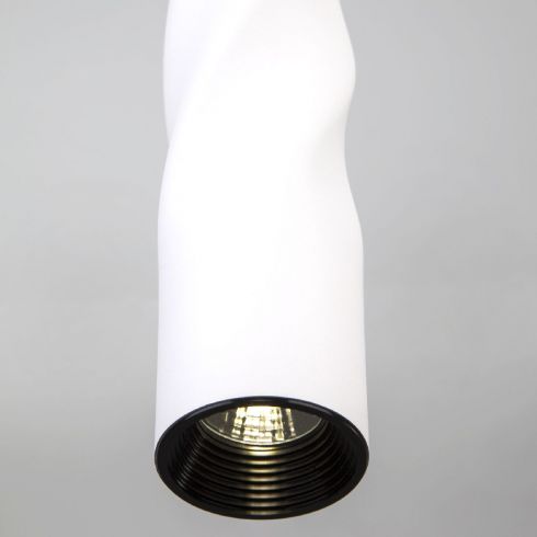 Трековый светодиодный светильник Eurosvet Scroll 50162/1 LED белый фото