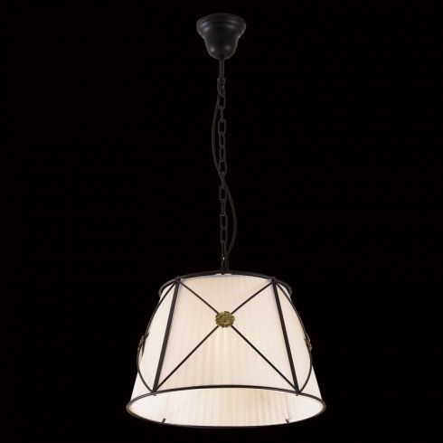 Подвесной светильник Citilux Дрезден CL409112 венге + белый фото