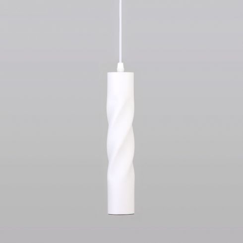 Трековый светодиодный светильник Eurosvet Scroll 50162/1 LED белый фото
