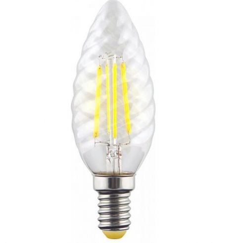 Лампа светодиодная диммируемая Voltega Crystal Candle corn E14 6W 4000К 7028 фото