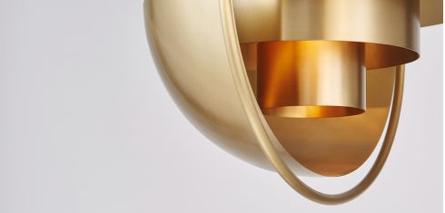 Светильник подвесной ImperiumLoft Louis Weisdorff Multi-Lite Gold фото