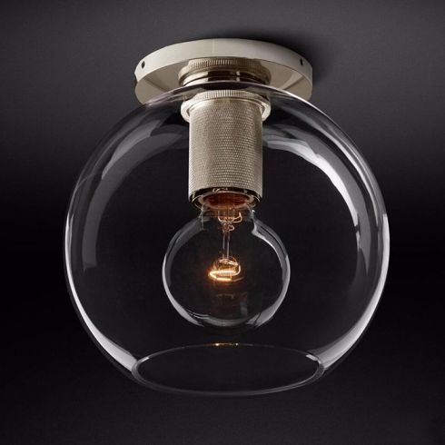 Потолочный светильник ImperiumLoft Rh Utilitaire Globe Shade Flushmount фото