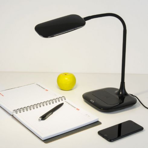 Настольная светодиодная лампа Eurosvet Effi 80419/1 черный фото
