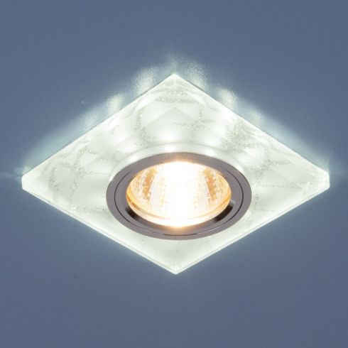 Точечный светильник светодиодный Elektrostandard 8361 MR16 WH/SL белый/серебро фото