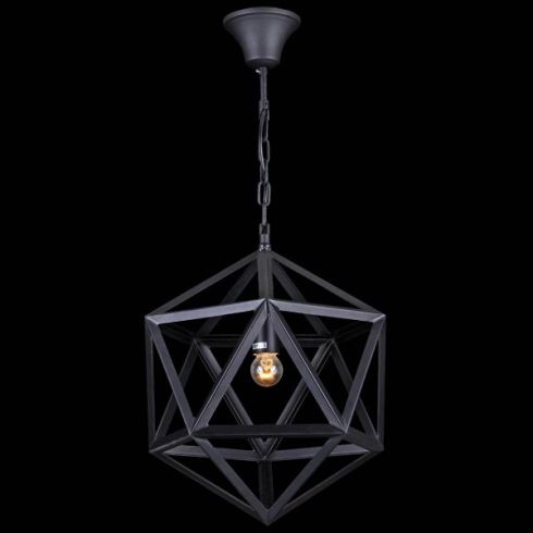 Подвесной светильник Natali Kovaltseva Loft Lux 11483/1P черный фото