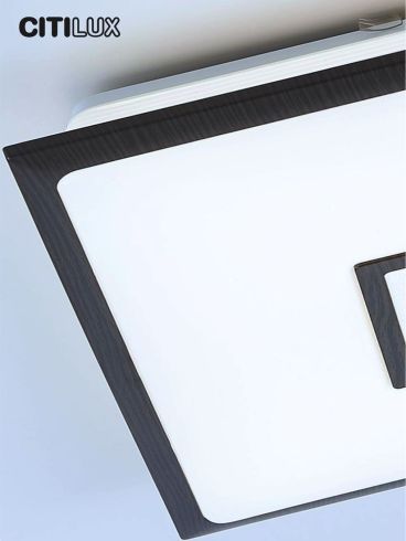 Потолочный светильник с управлением голосом и смартфоном Citilux Старлайт Смарт CL703AK85G фото