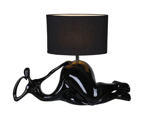 Настольная лампа Kink Light Мадам 7043,19 черный фото