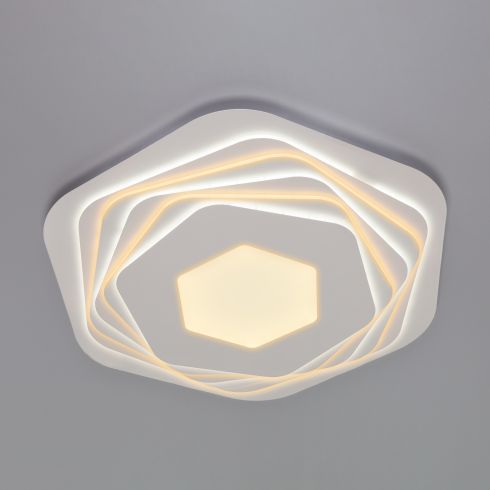 Потолочный светодиодный светильник Eurosvet Salient 90153/6 белый фото